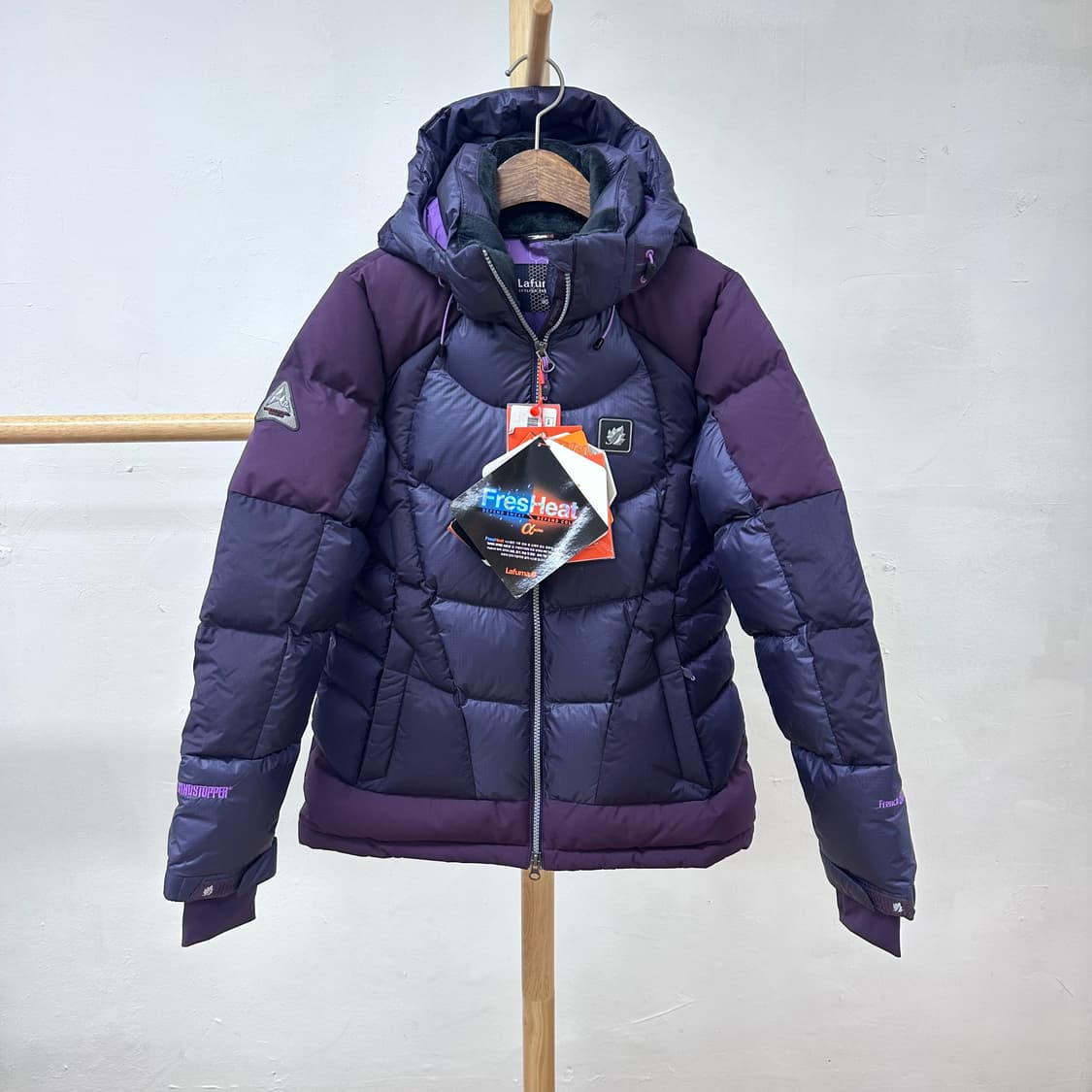 (새상품) 라푸마 여성 윈드스토퍼 구스다운 패딩점퍼 90 J28 상품이미지1