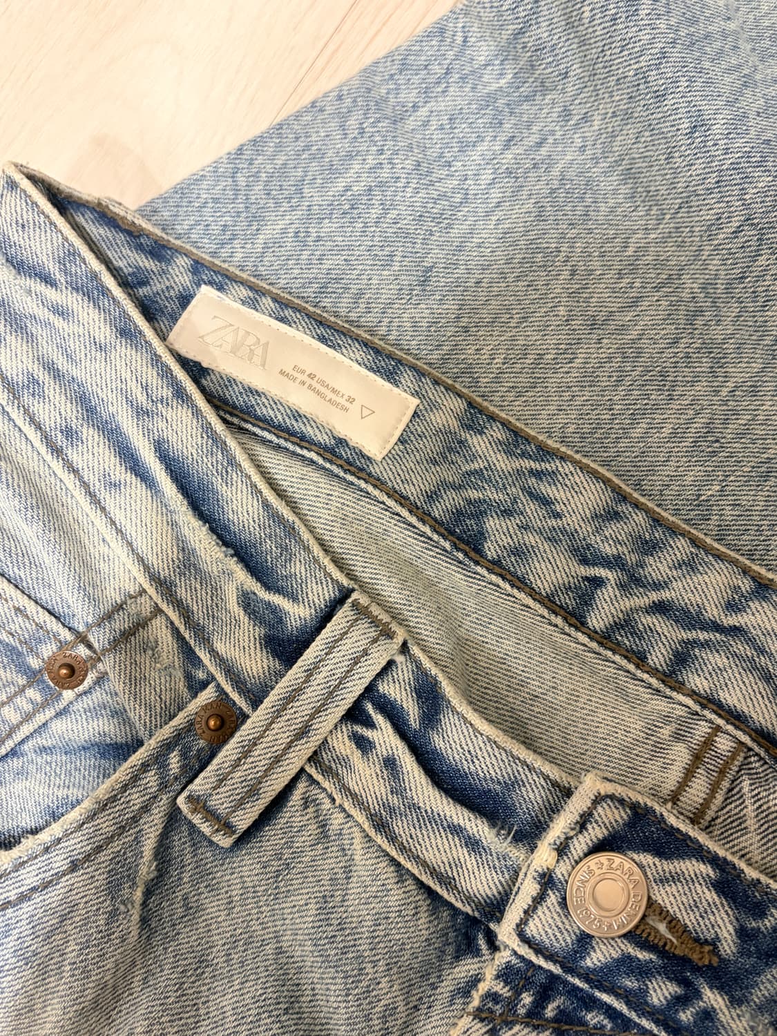 자라 jeans 배기 핏 32inch 상품이미지4