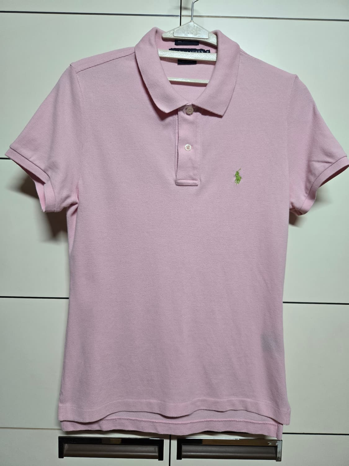 폴로 랄프로렌 여성 딸기우유 핑크 PK 반팔티 상품이미지1