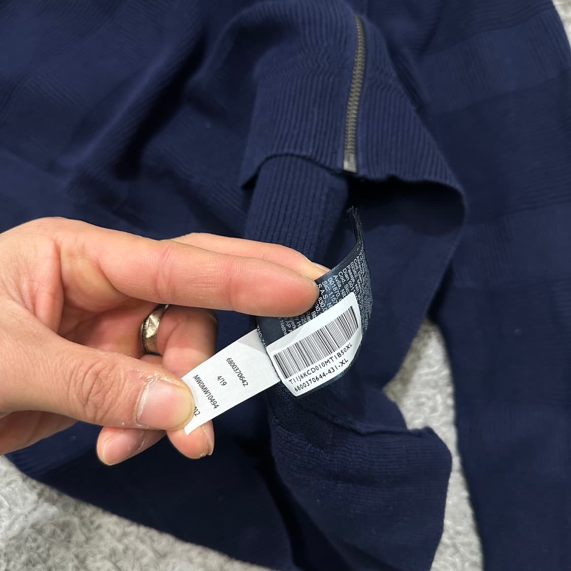 [105] 타미힐피거 니트집업 상품이미지4