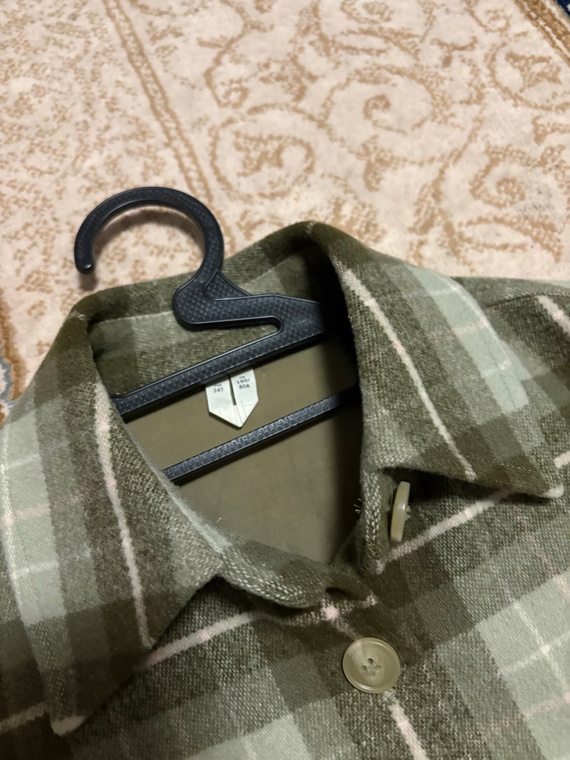 아르켓 arket 울 체크 셔츠 상품이미지5