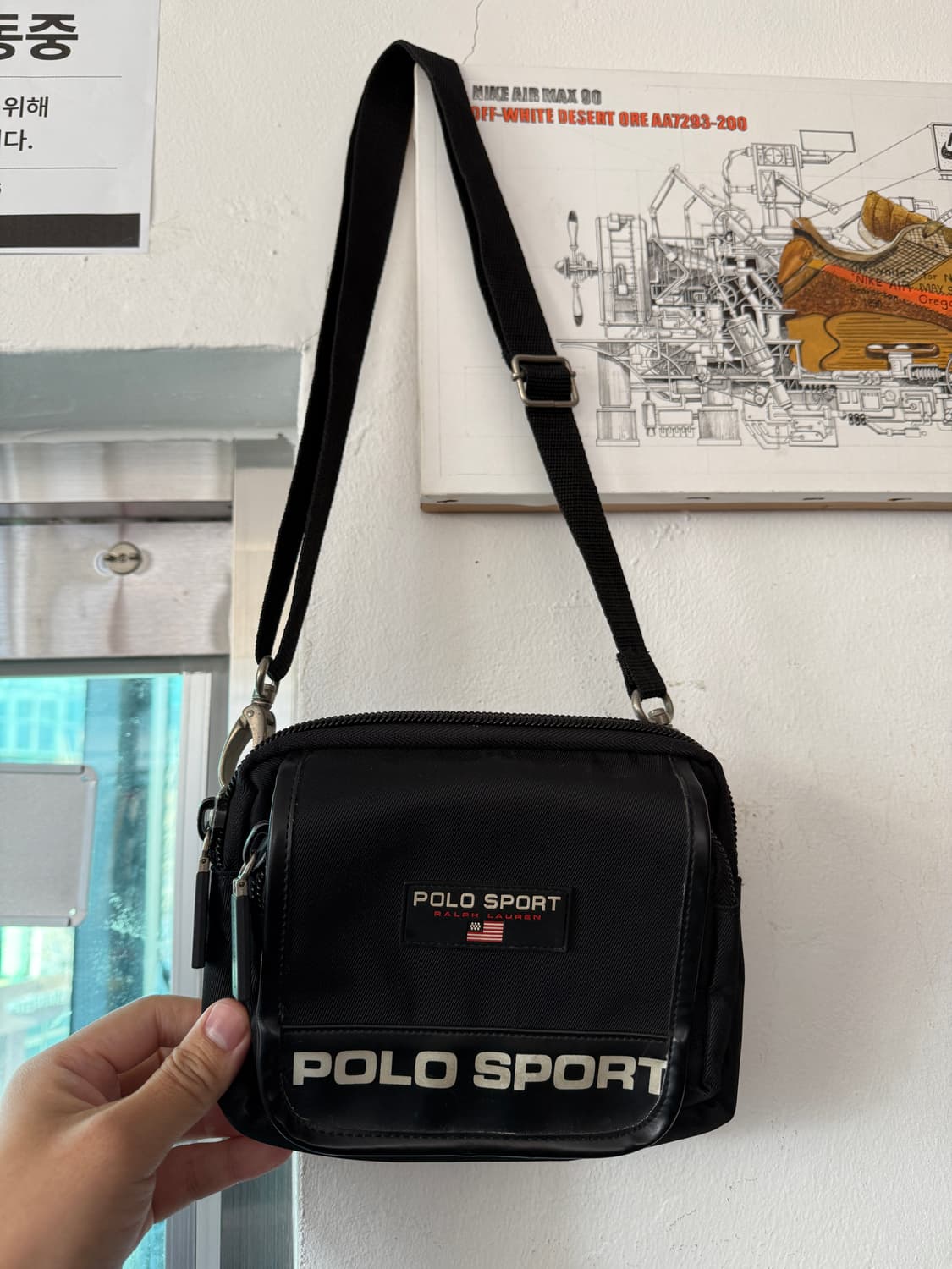90년대 폴로스포츠 미니백  상품이미지2