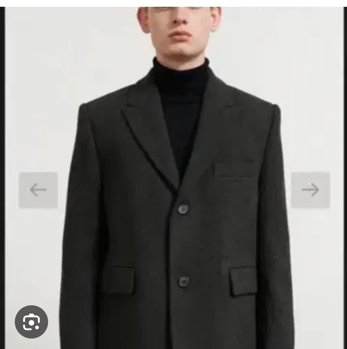 [3] 라벨아카이브 헤비 울 자켓 차콜 브라운 상품이미지1