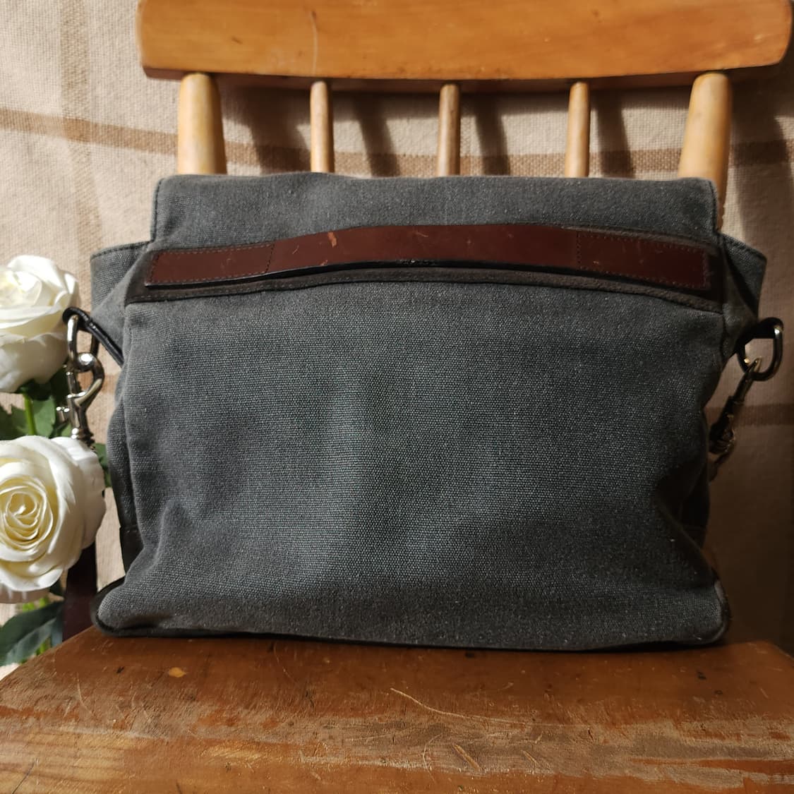 00년대 돌체앤가바나 캔버스 레더 메신져백 크로스백 상품이미지2