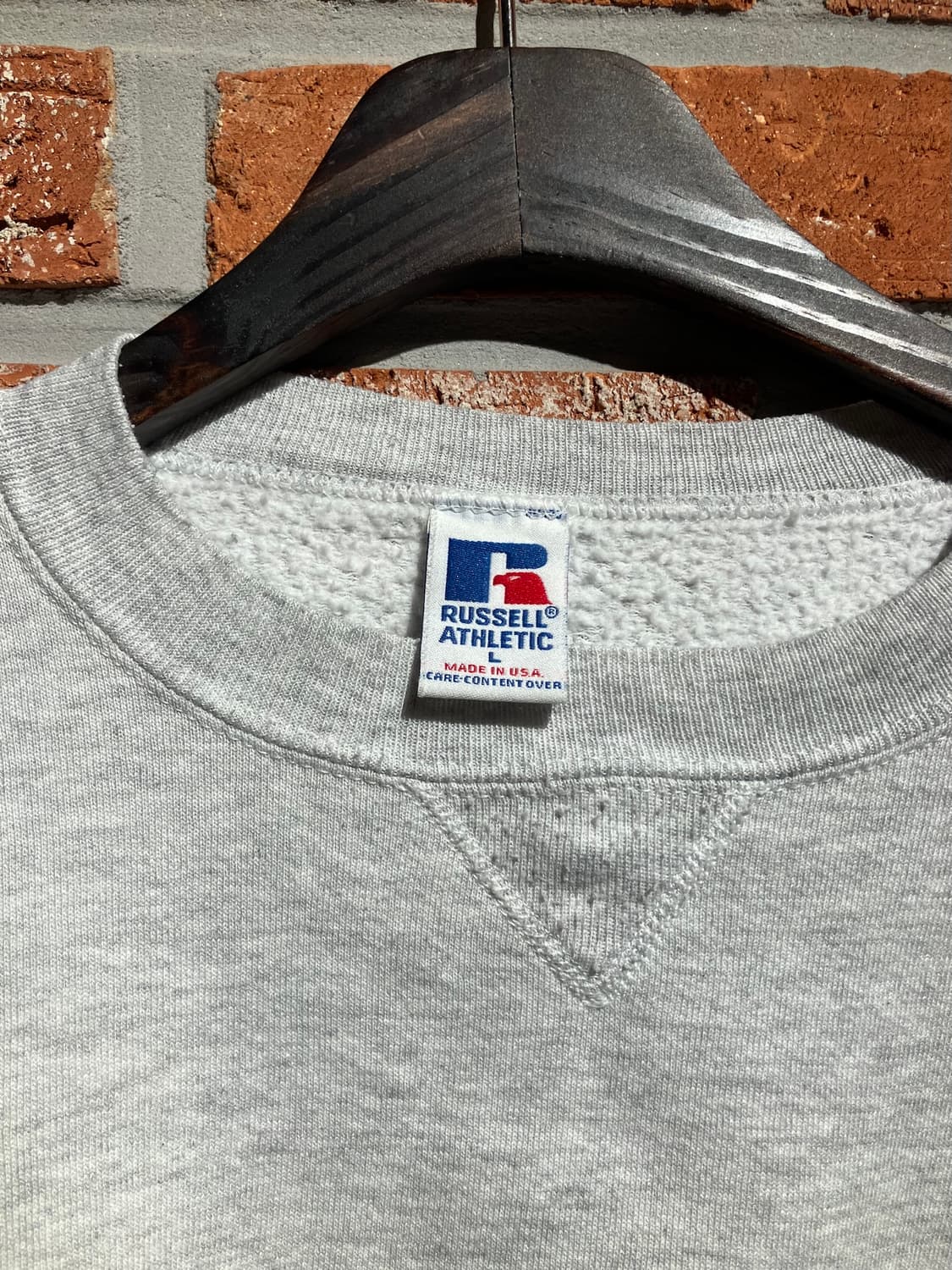 90s USA 빈티지 러셀 플레인 스웻 셔츠 맨투맨 상품이미지5