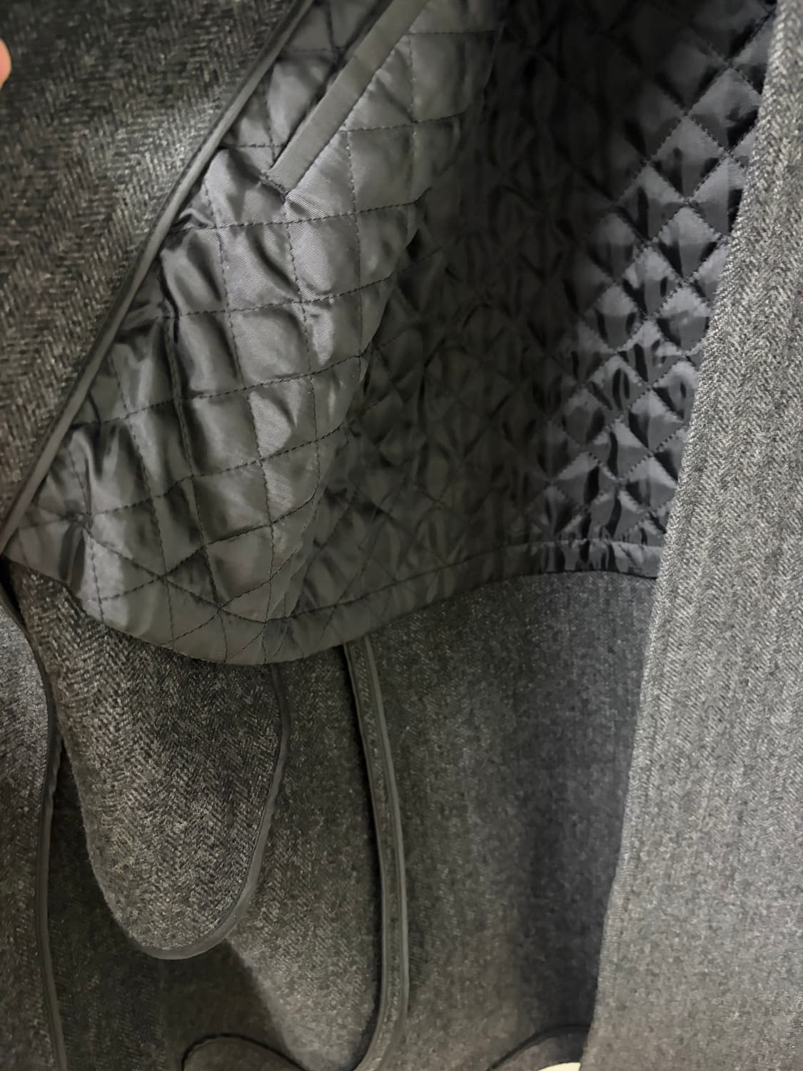 247시리즈 헤링본 맥코트 상품이미지5