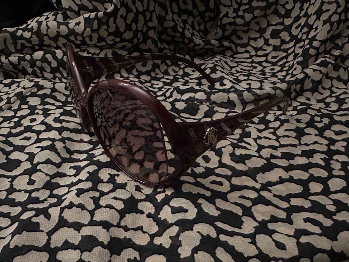 로베르토 카발리 퍼플 버건디 선글라스 상품이미지4