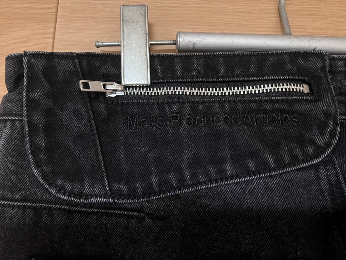 플라스틱프로덕트 MPa DRIFT DENIM PANTS (BLACK) L 상품이미지5