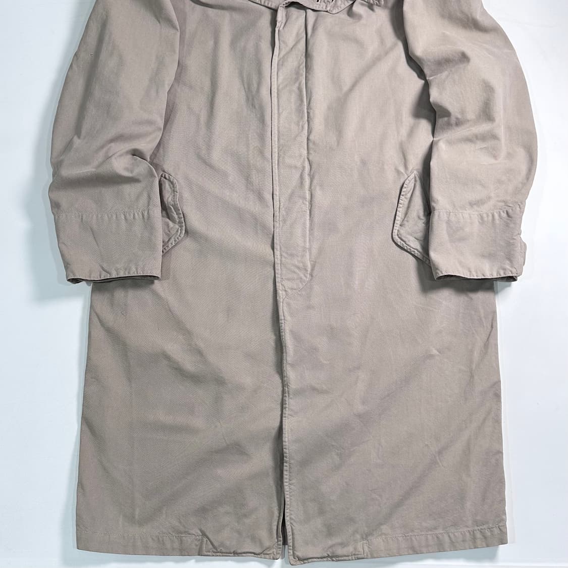 Cp컴퍼니 베이지 캔버스 싱글 코트 상품이미지7