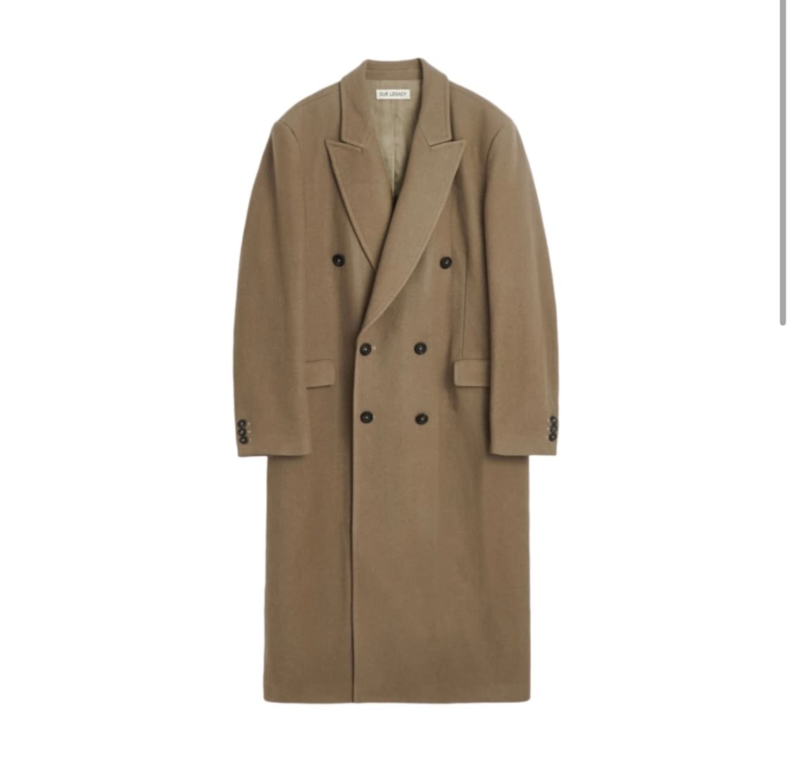 (새상품)아워레가시 배스 울 익스텐디드 웨일 코트 피폴 상품이미지1