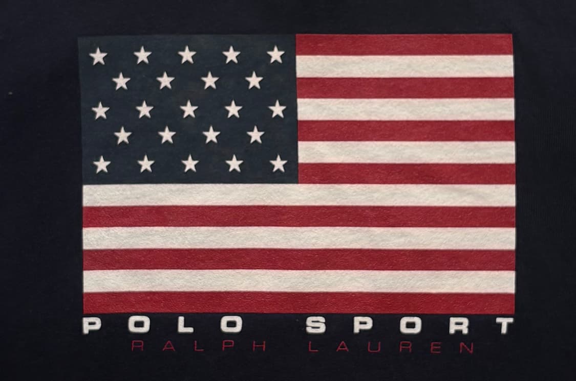 Polo 폴로 스포츠 성조기 하프 집업 상품이미지3