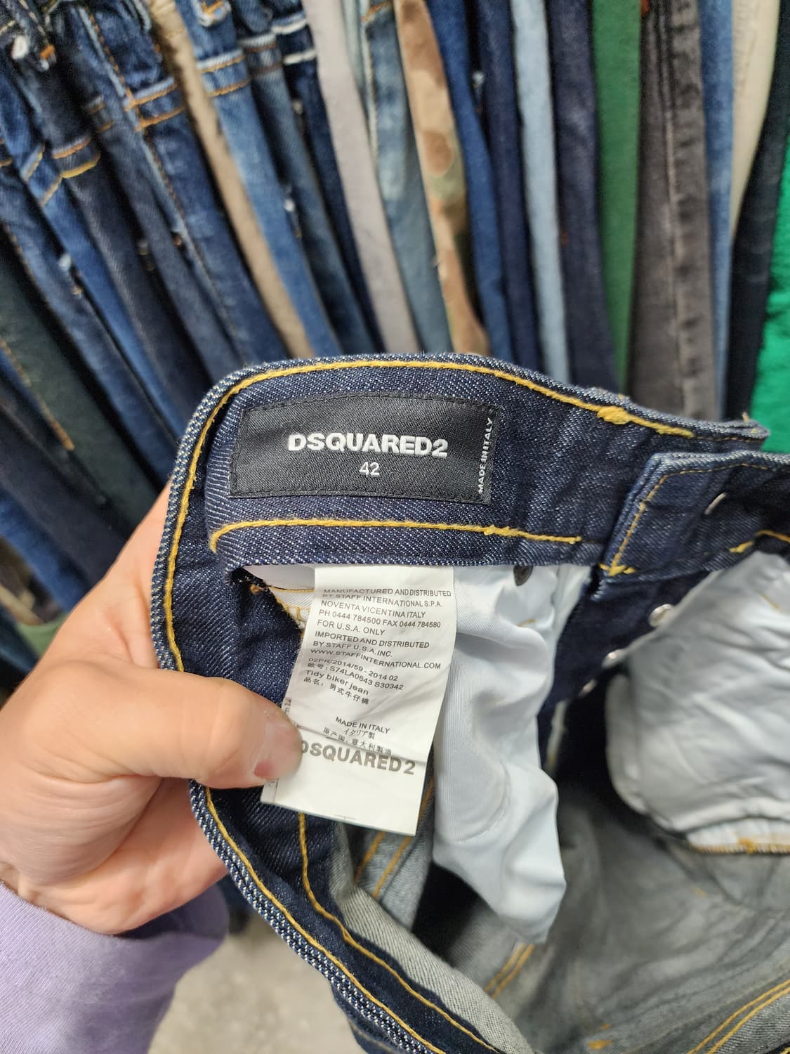디스퀘어드2 데님 청바지 백포켓  상품이미지7