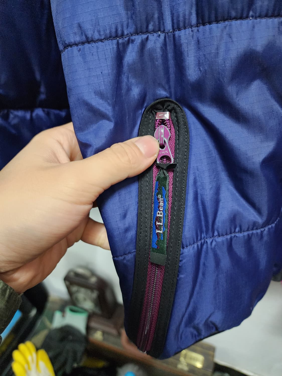 90s 엘엘빈 L.L.Bean 경량패딩 자켓 상품이미지5