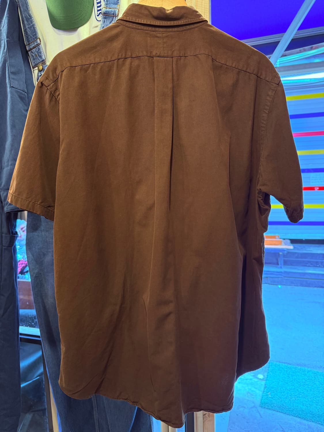 폴로 랄프로렌 블랙포니 브라운 반팔셔츠 상품이미지4