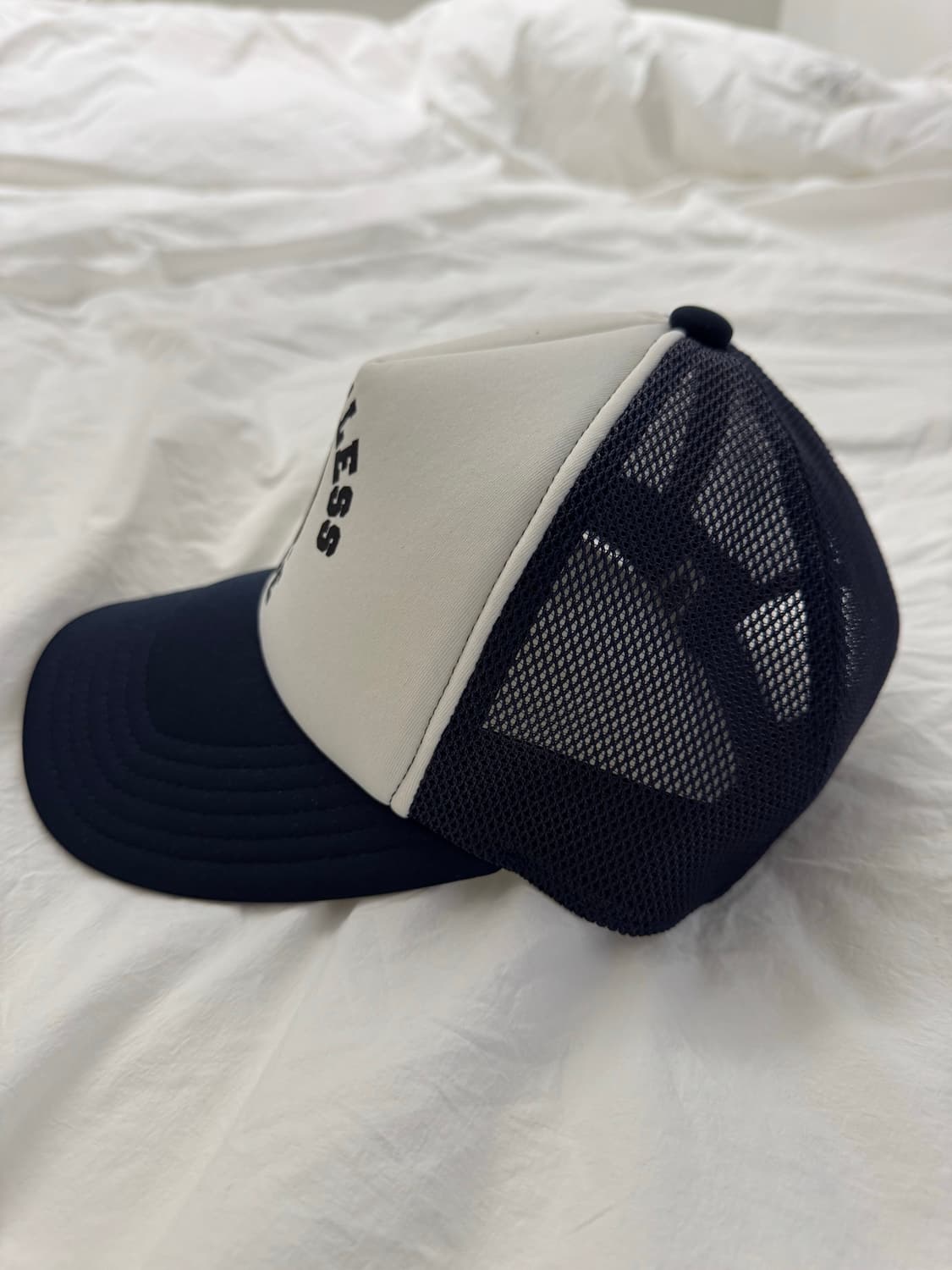 BAPE x JJJJound College Mesh cap 베이프 메쉬캡 상품이미지2