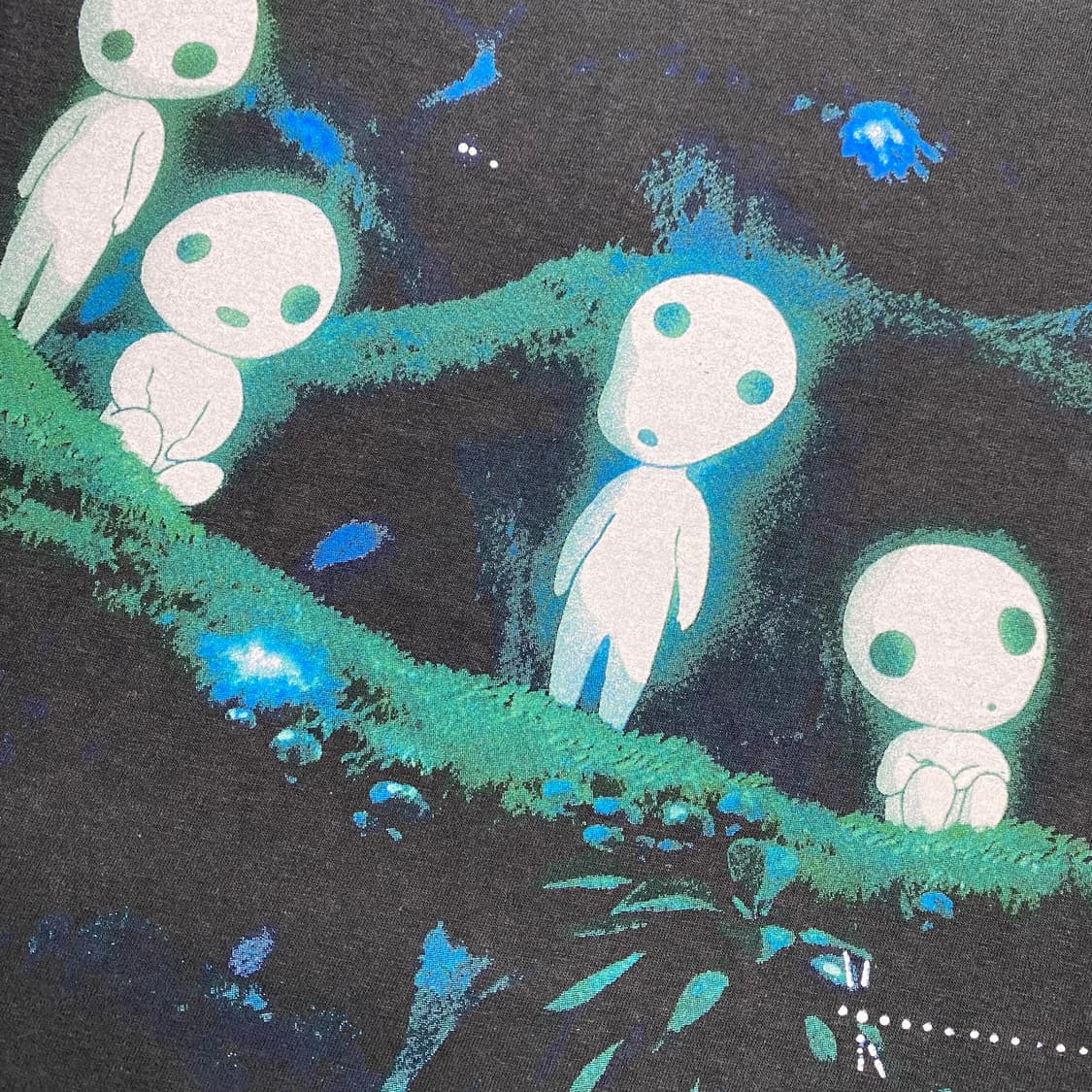 지브리 모노노케 코다마 오피셜 애니메이션 티셔츠 상품이미지5