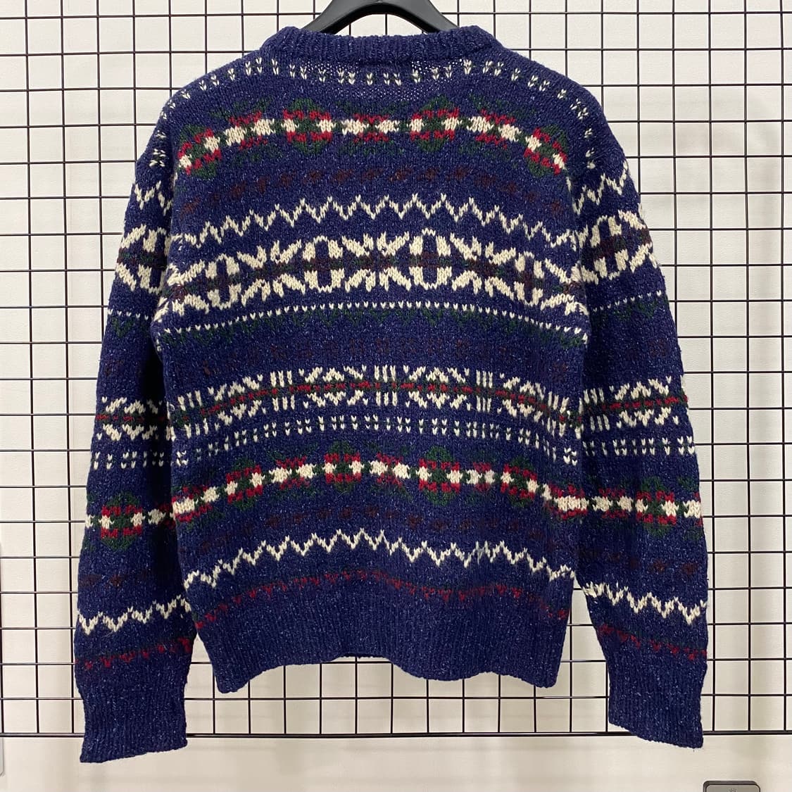 맥그리거 울 패턴 니트 상품이미지2