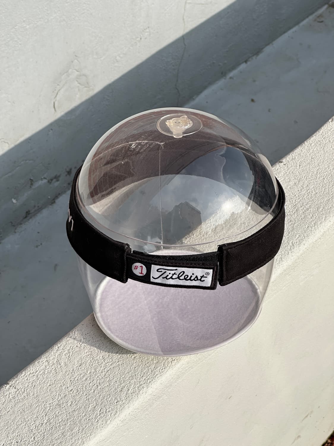 [F] 타이틀리스트 로고 블랙 썬바이저 썬캡 모자 b 상품이미지4