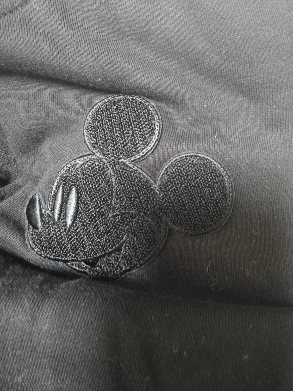 디즈니 미키마우스 후드집업 85 블랙 상품이미지4