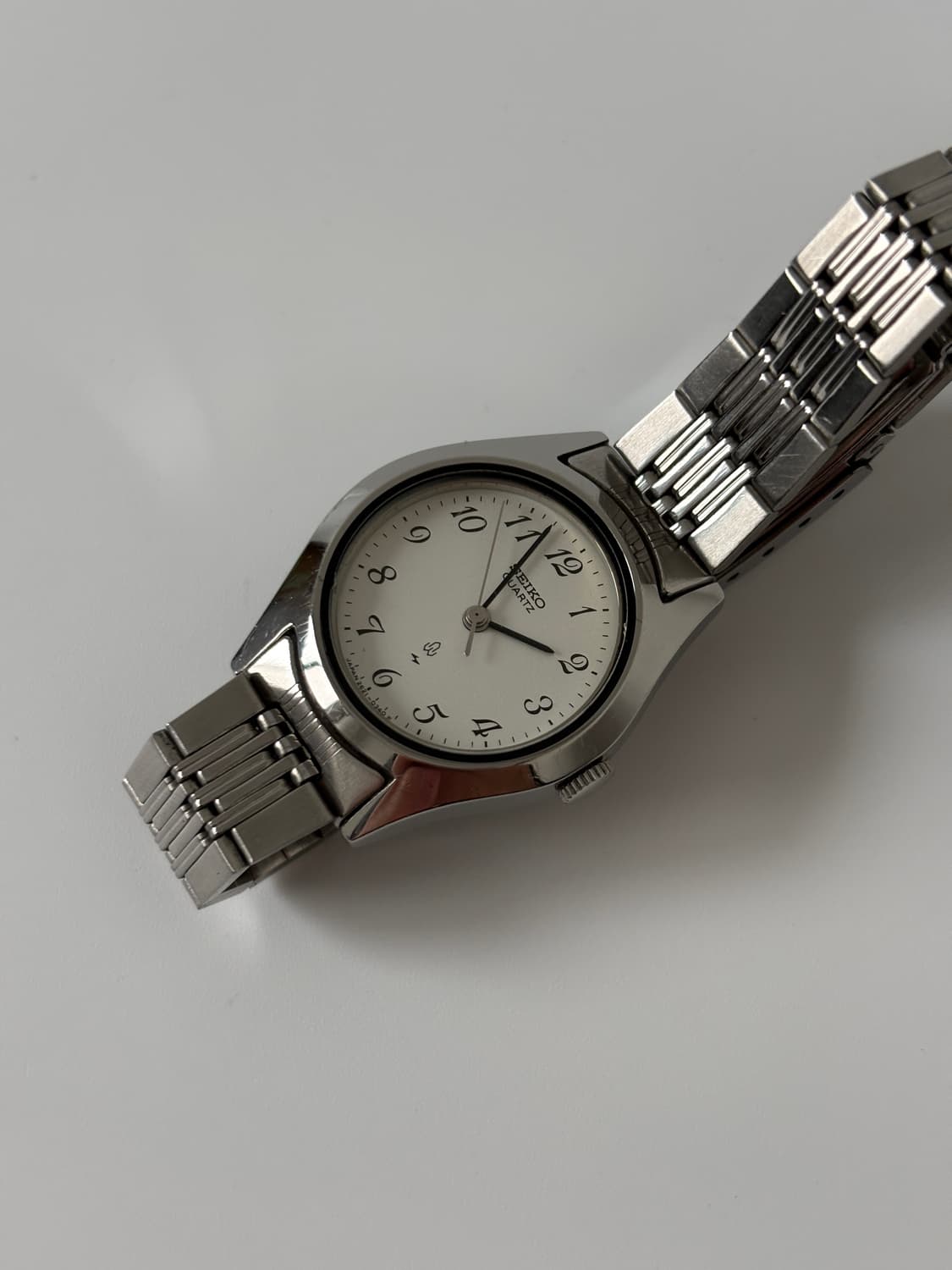 1980s Arabic Index Silver Ladies Quartz 상품이미지4