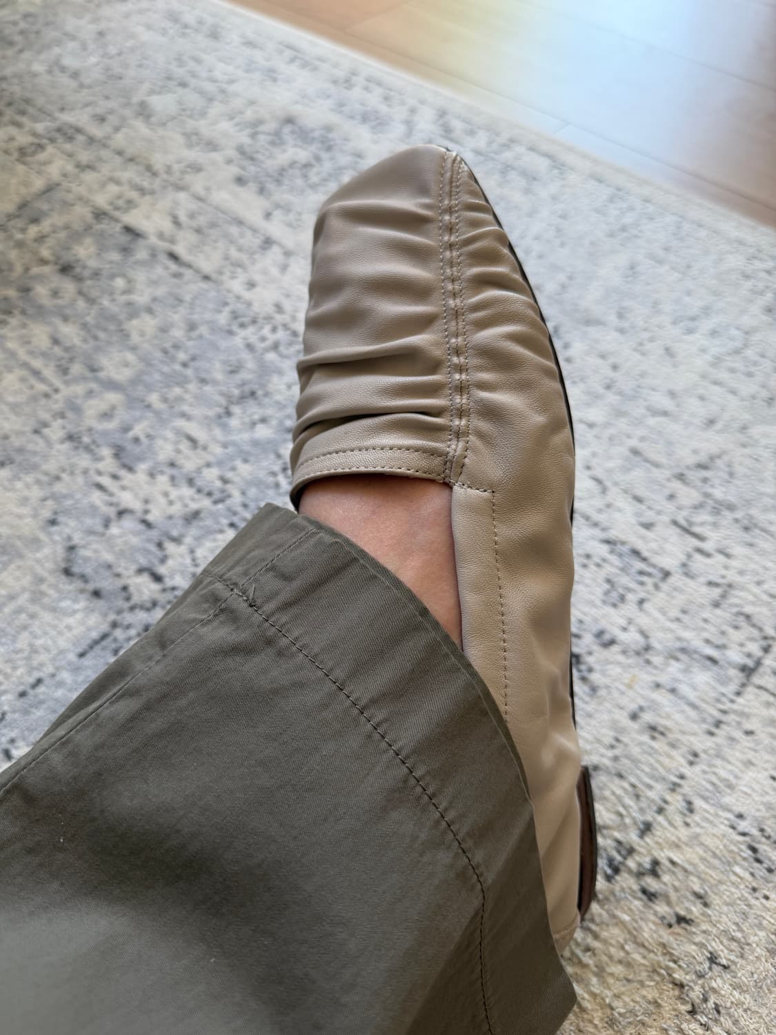 HEREU squretoe flat shoes 헤레우 플랫 상품이미지5