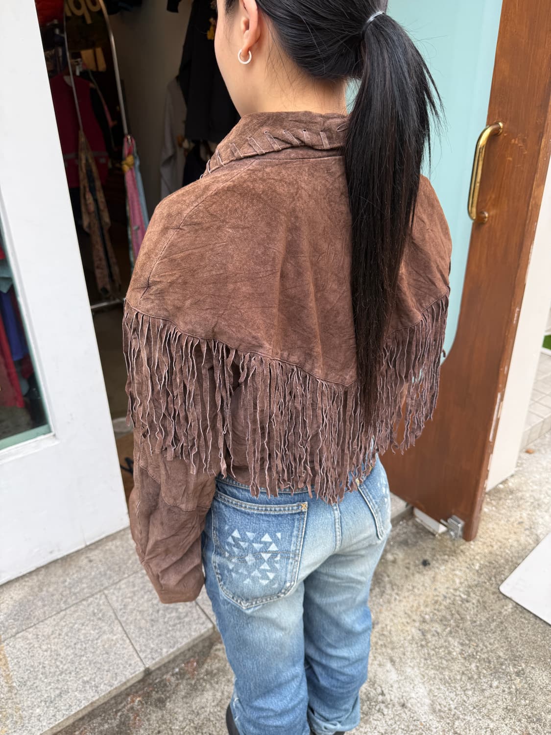 188 WEST Collection   브라운 웨스턴 자켓 상품이미지5