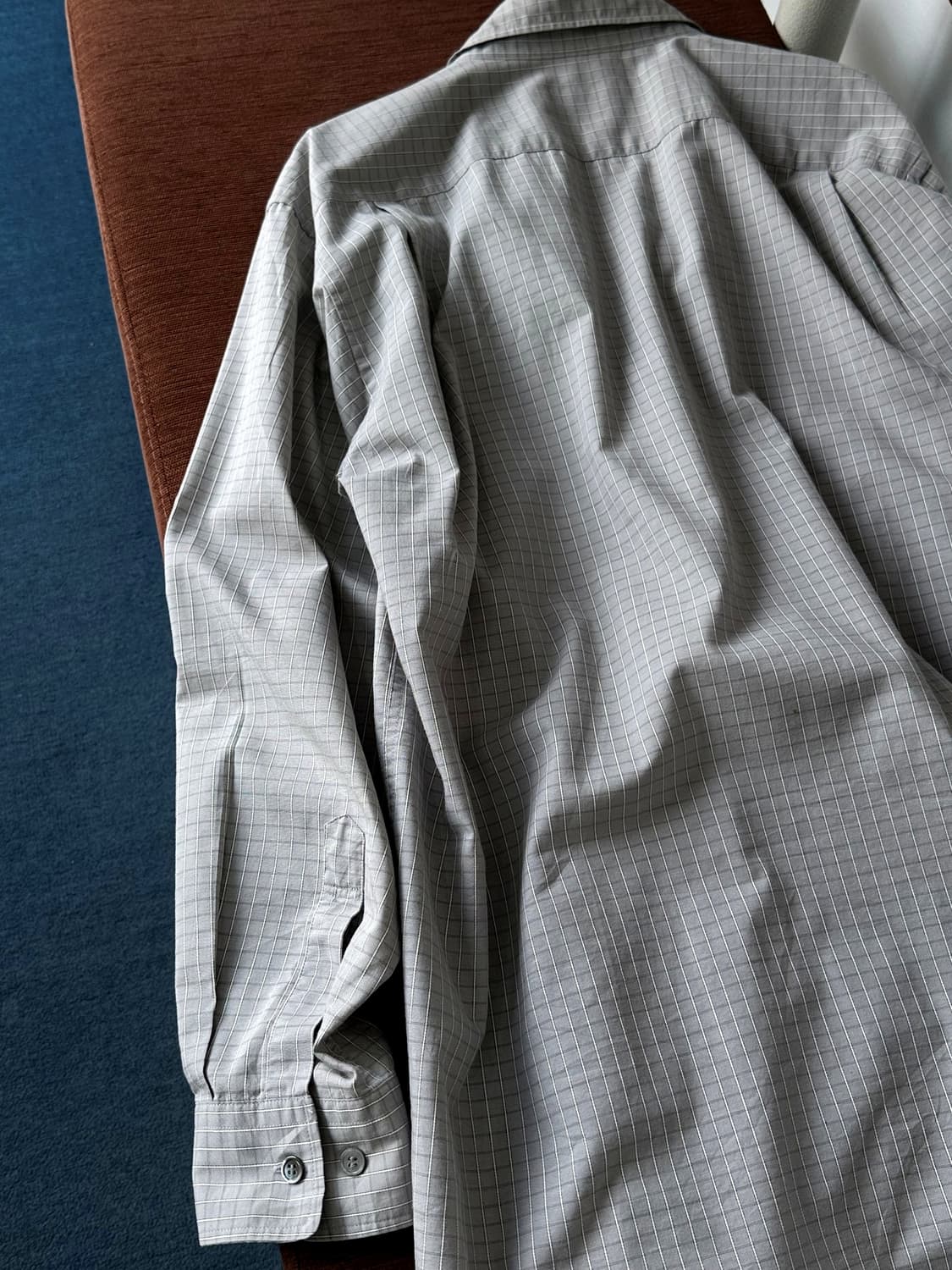 Light cotton graph check L/S shirt 상품이미지6