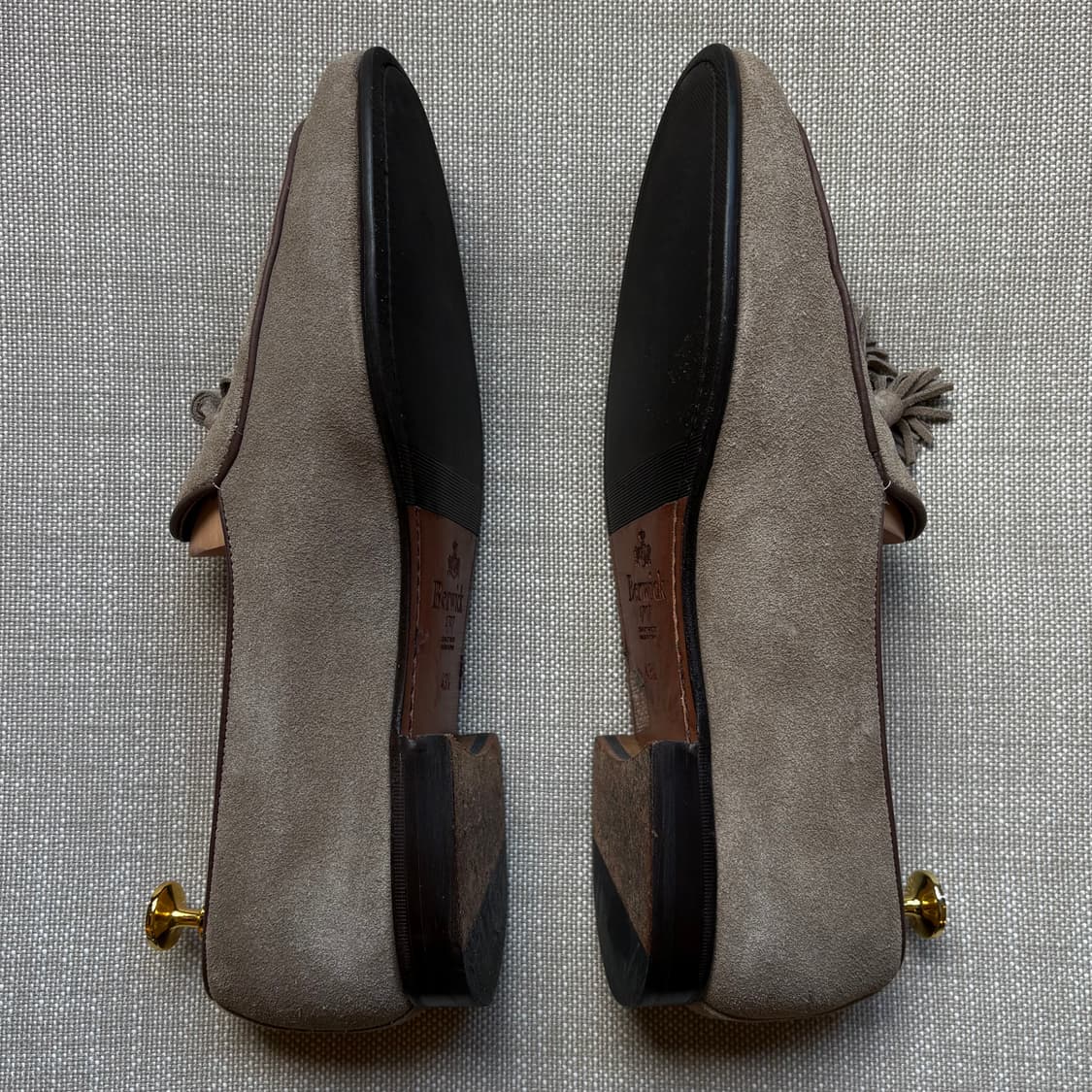 [43 1/2] Berwick 5084 벨지안 샌드 스웨이드 상품이미지5