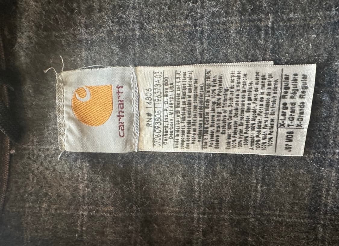 칼하트 디트로이트 j97 mos 모스그린 SS급 상품이미지7