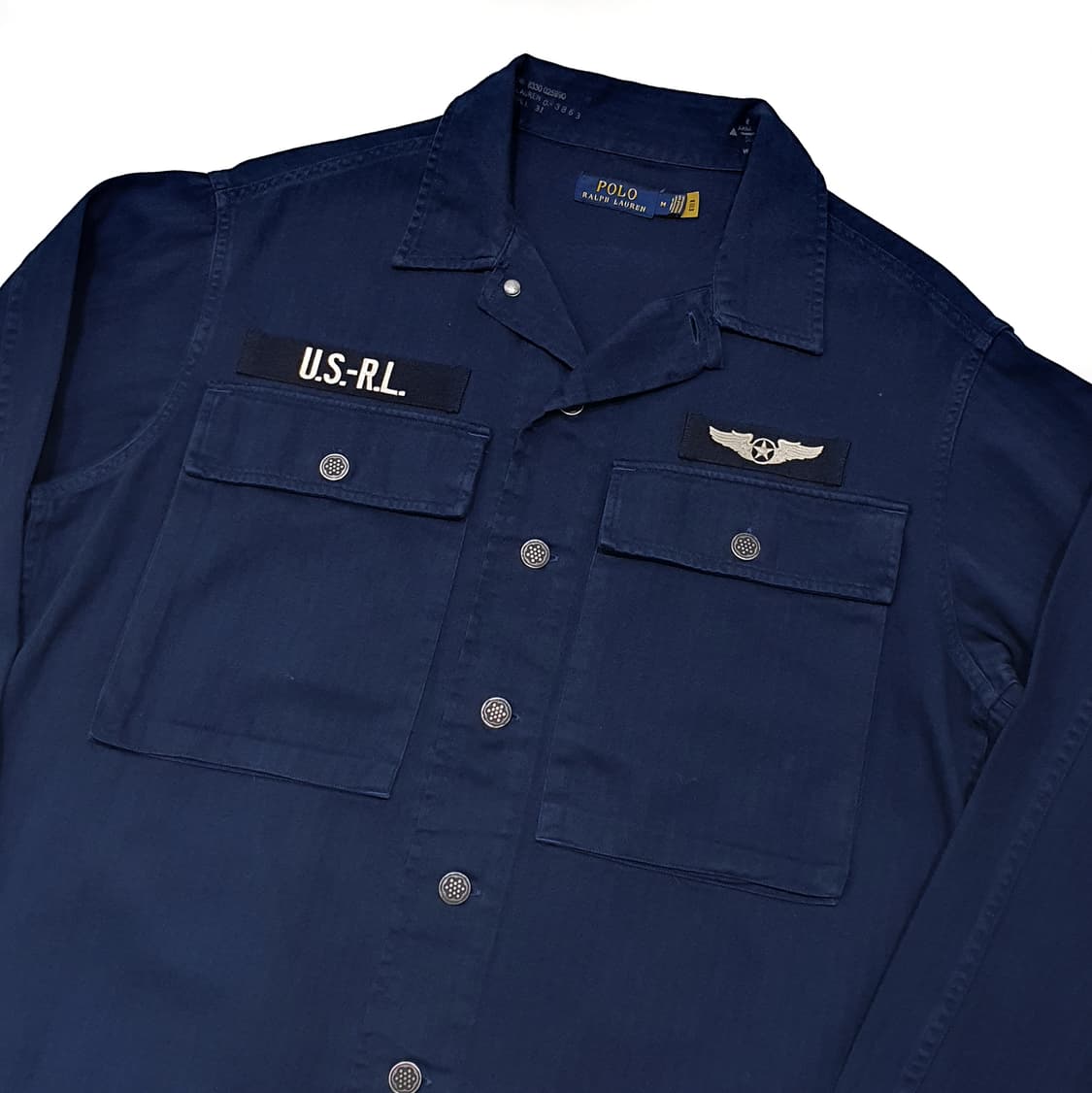 폴로 hbt 13스타 헤링본 코튼 자켓 m (100-105) 상품이미지5