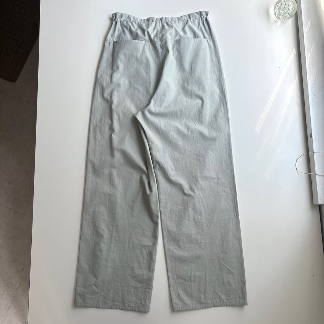 오라리 코튼 릴렉스 와이드 팬츠 상품이미지10