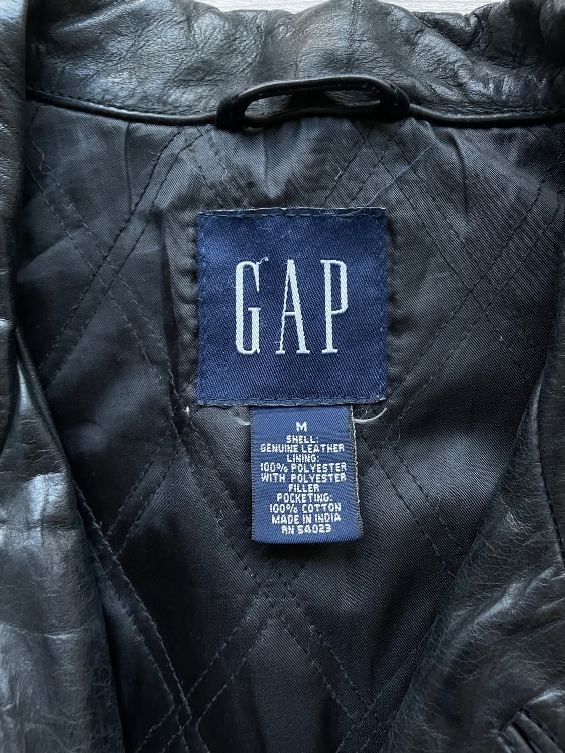 90s 올드갭 레더 카코트 gap carcoat 상품이미지3