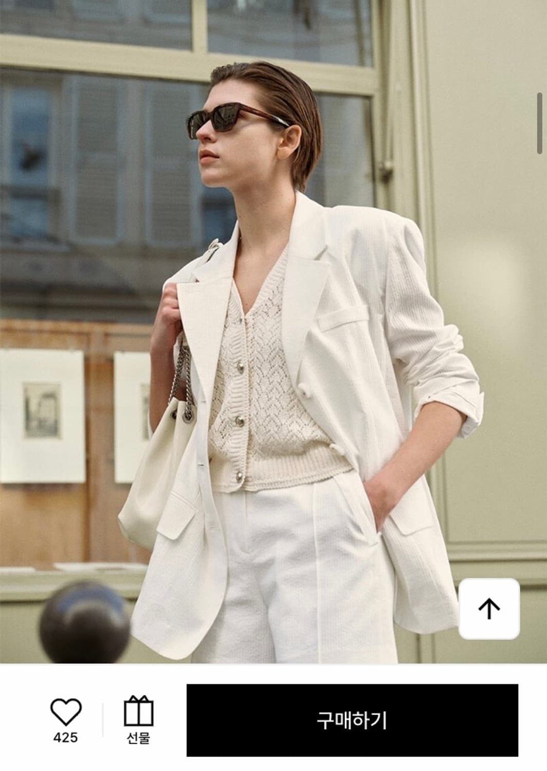 (새상품) 루에브르 니트 베스트 상품이미지4