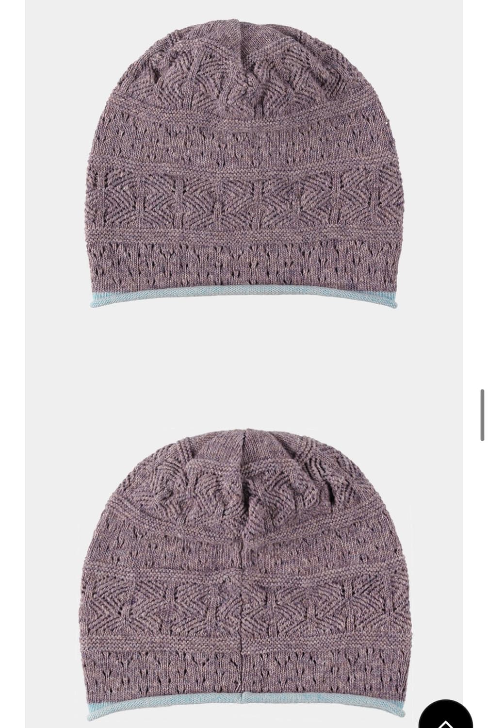 하이산 더스티 니트 비니 라벤더 상품이미지1