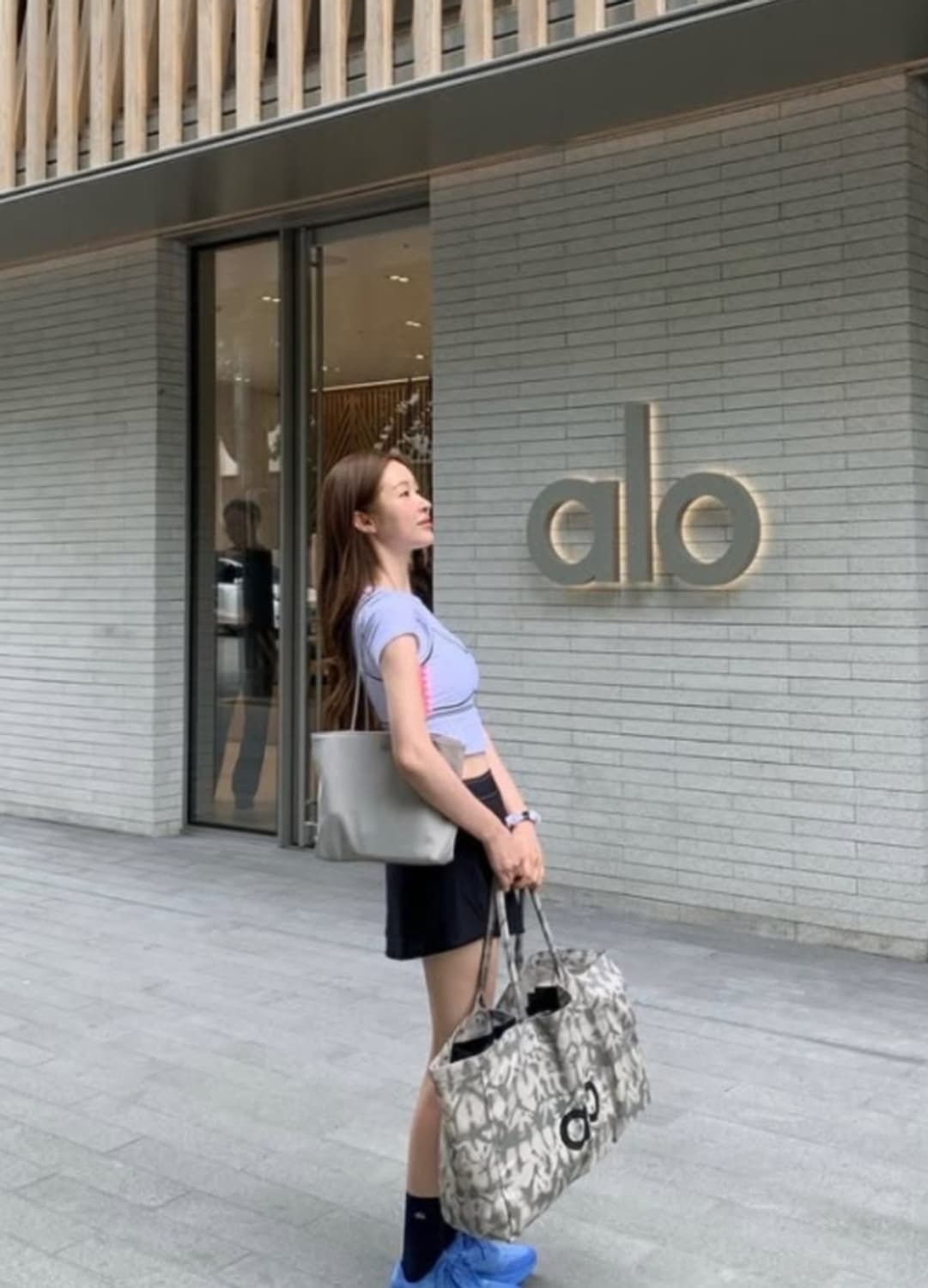 차정원, 류혜영 착용] 아밤홈 Ah 쇼퍼백 그레이 아밤홈 아밤 avam 상품이미지5