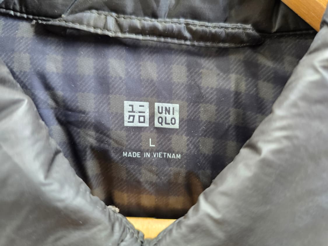 유니클로 셔츠형 경량패딩 상품이미지5