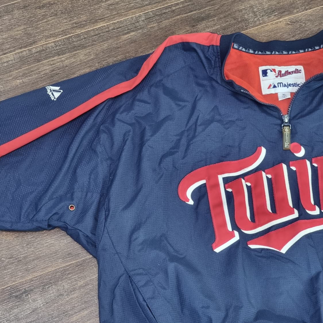 미네소타 트윈스 마제스틱 바람막이 웜업 유니폼 105 상품이미지2