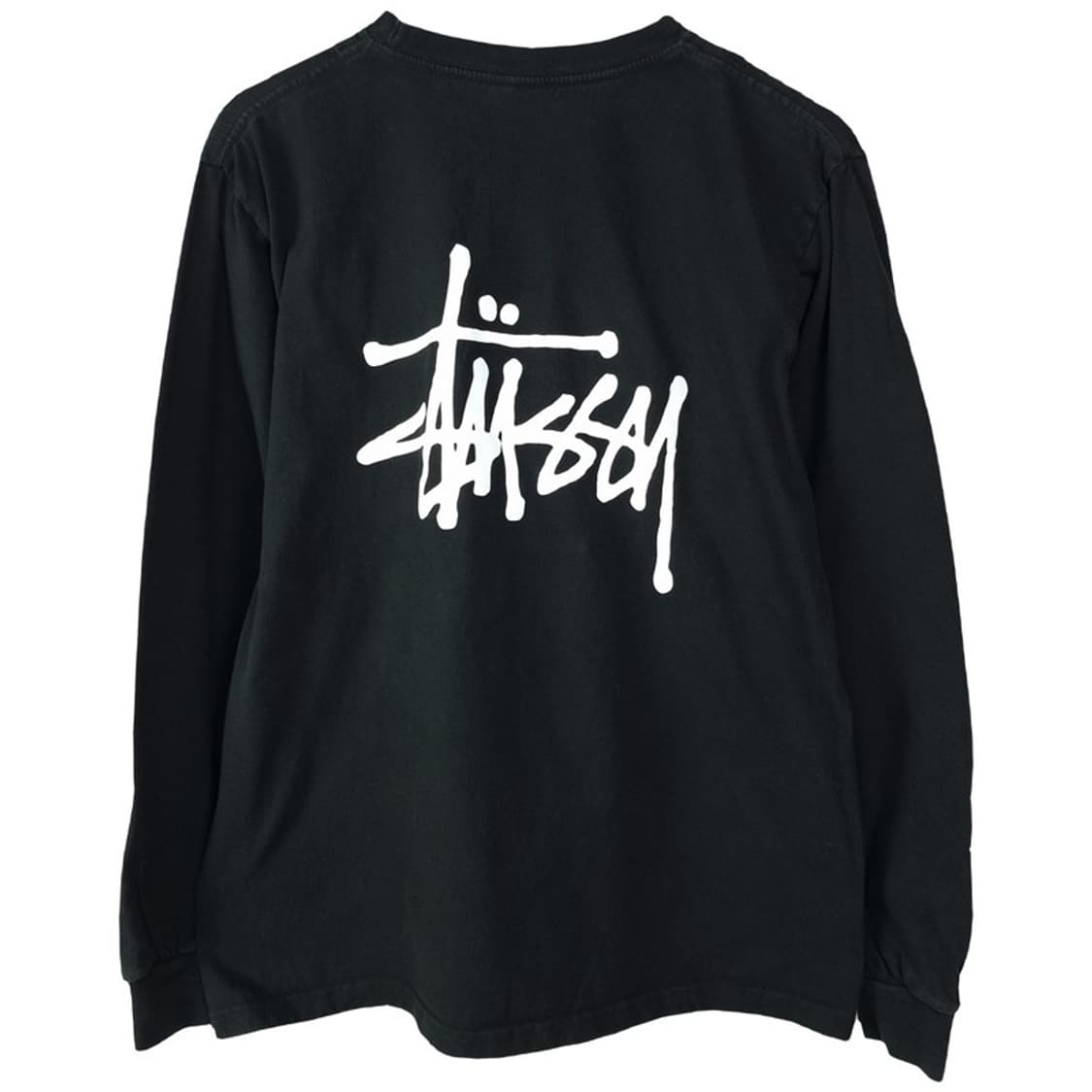 [스투시] 베이직 빅로고 프린팅 롱슬리브 긴팔티 블랙 P01632 상품이미지3