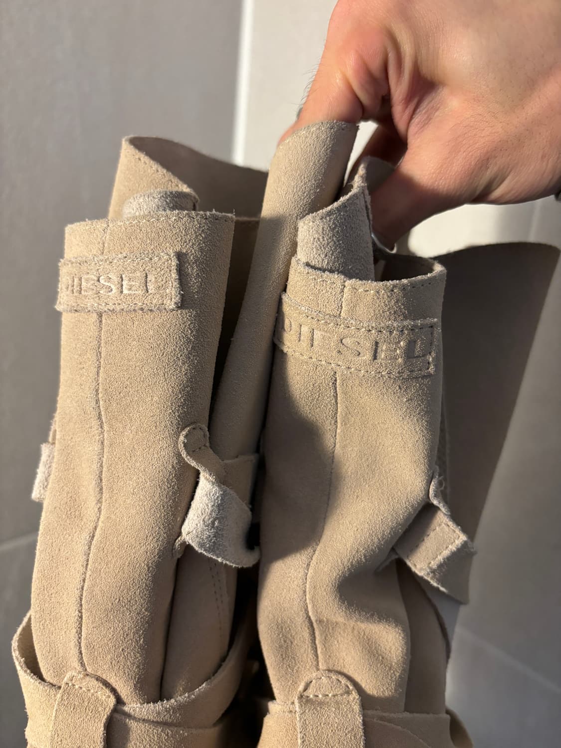 디젤 스웨이드 본디지 부츠 상품이미지6