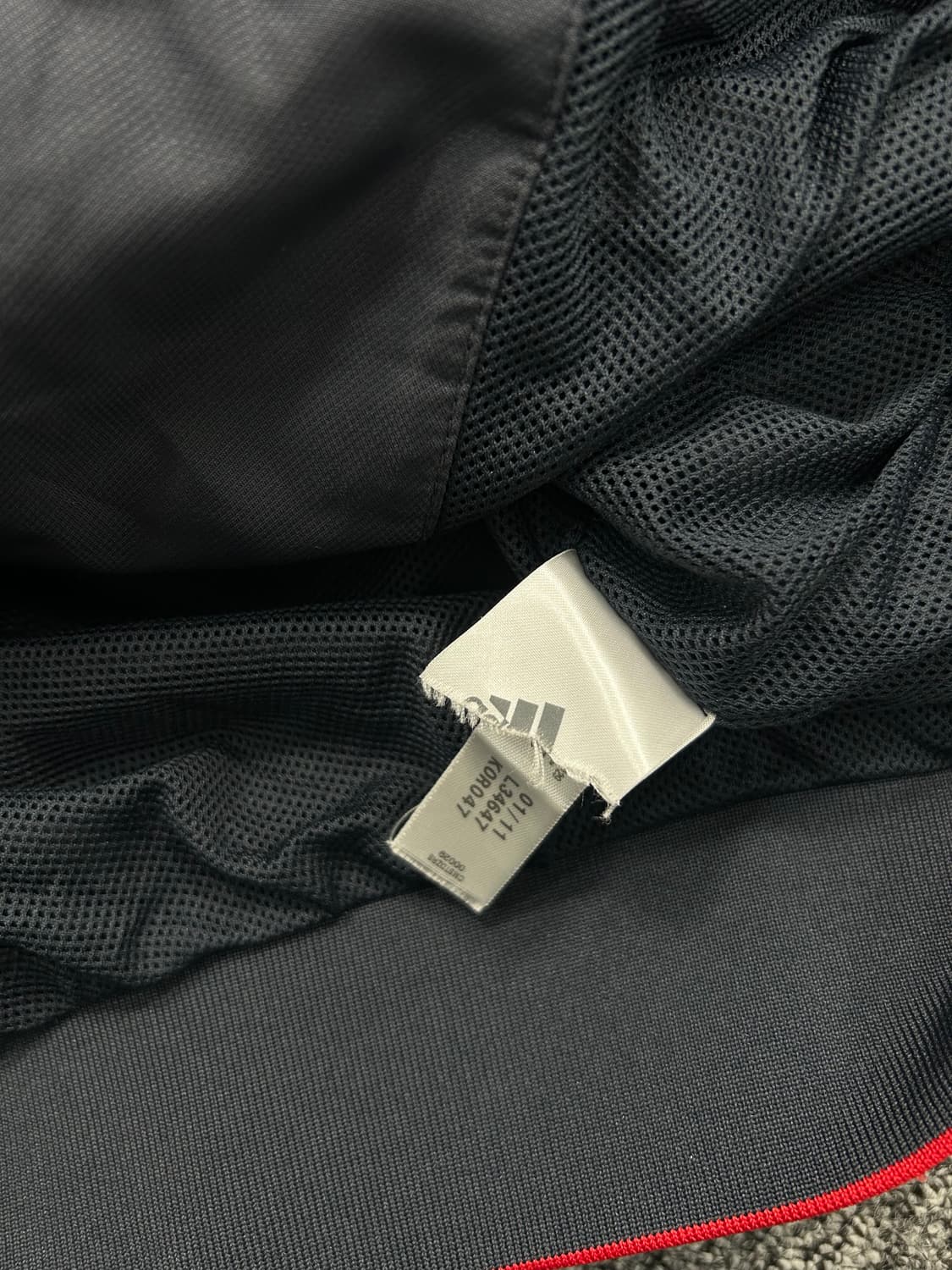 아디다스 올드스쿨 프로페셔널 골드 트랙탑 바람막이 XL 상품이미지8