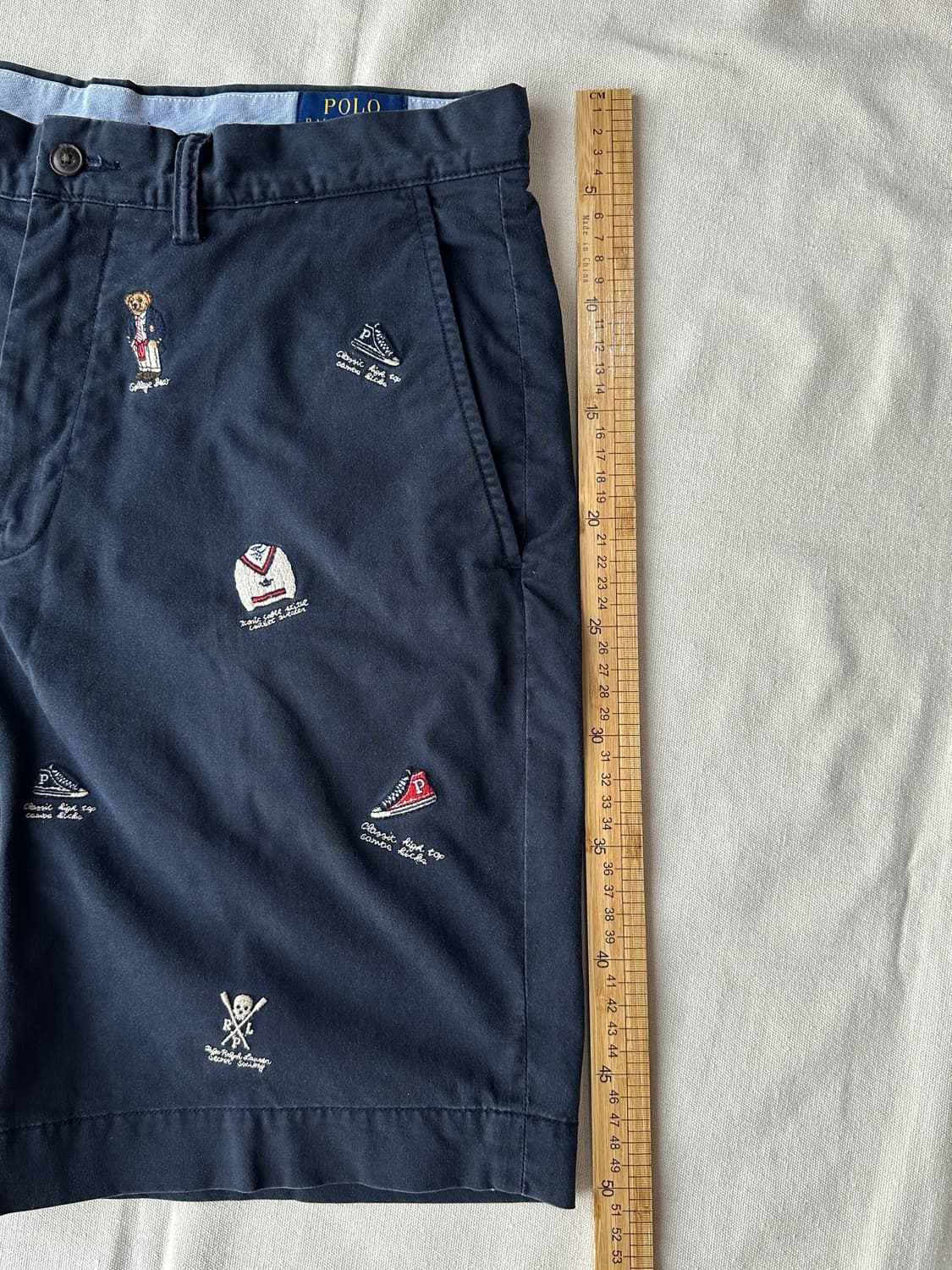 폴로 랄프로렌 멀티 자수 치노 쇼츠 32 상품이미지10