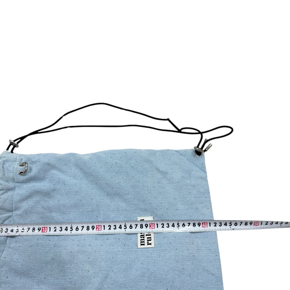 마스마룰즈 모리걸 도트 땡땡이 짐색 백팩 가방 블루 상품이미지6