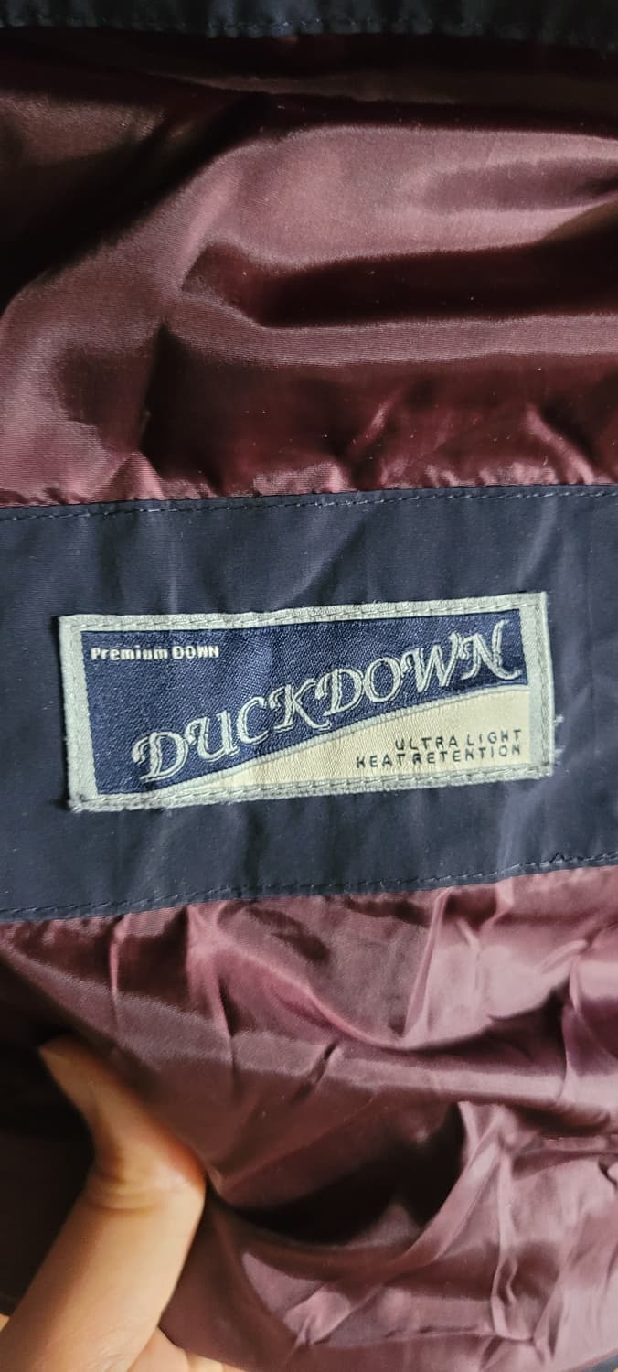 (남성105사이즈)OLZEN 남성 네이비 다운 패딩 상품이미지8