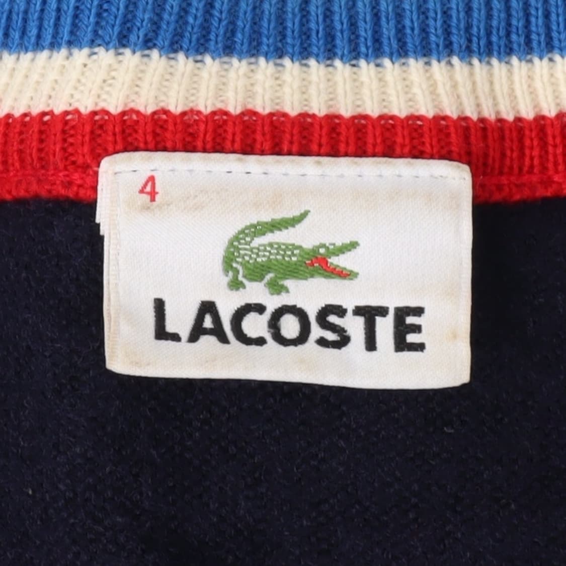 라코스테 네이비 프레피 울 가디건 상품이미지8
