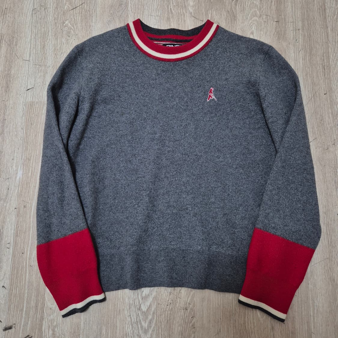 PING 핑 골프 컬렉션 골프웨어 자수로고 라운드 니트 XL(105) 상품이미지1