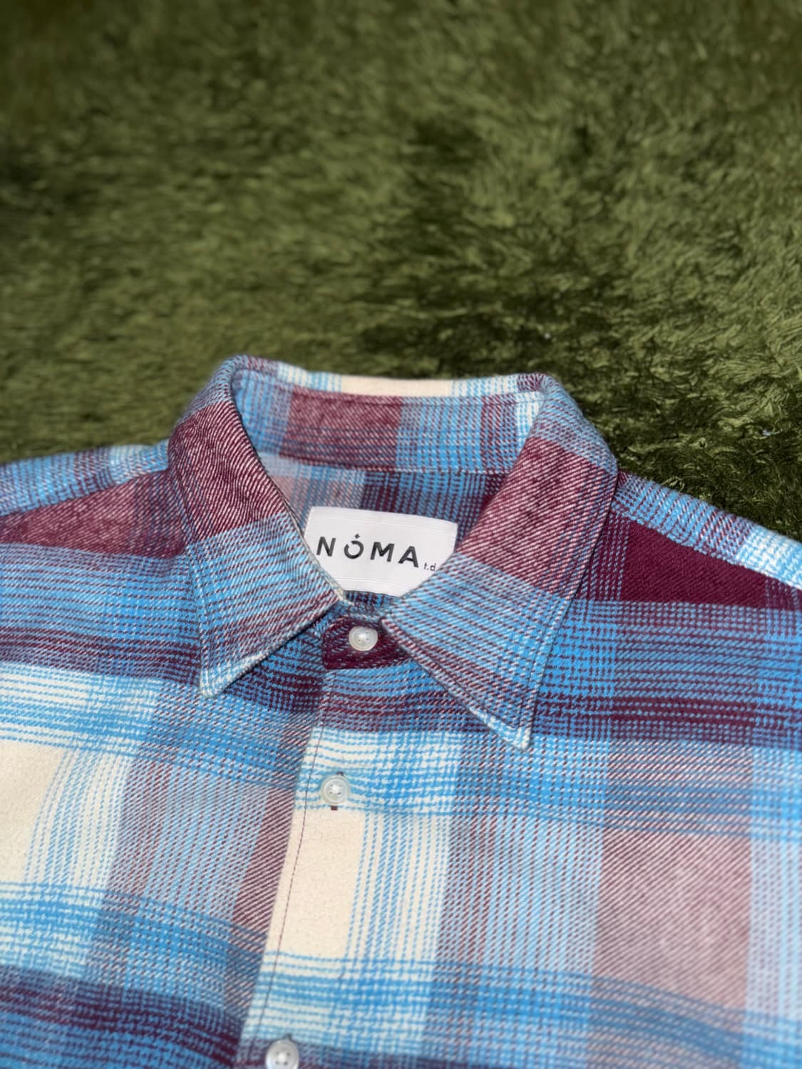 [3] NOMA TD 노마 멀티 체크 플란넬 셔츠 상품이미지3