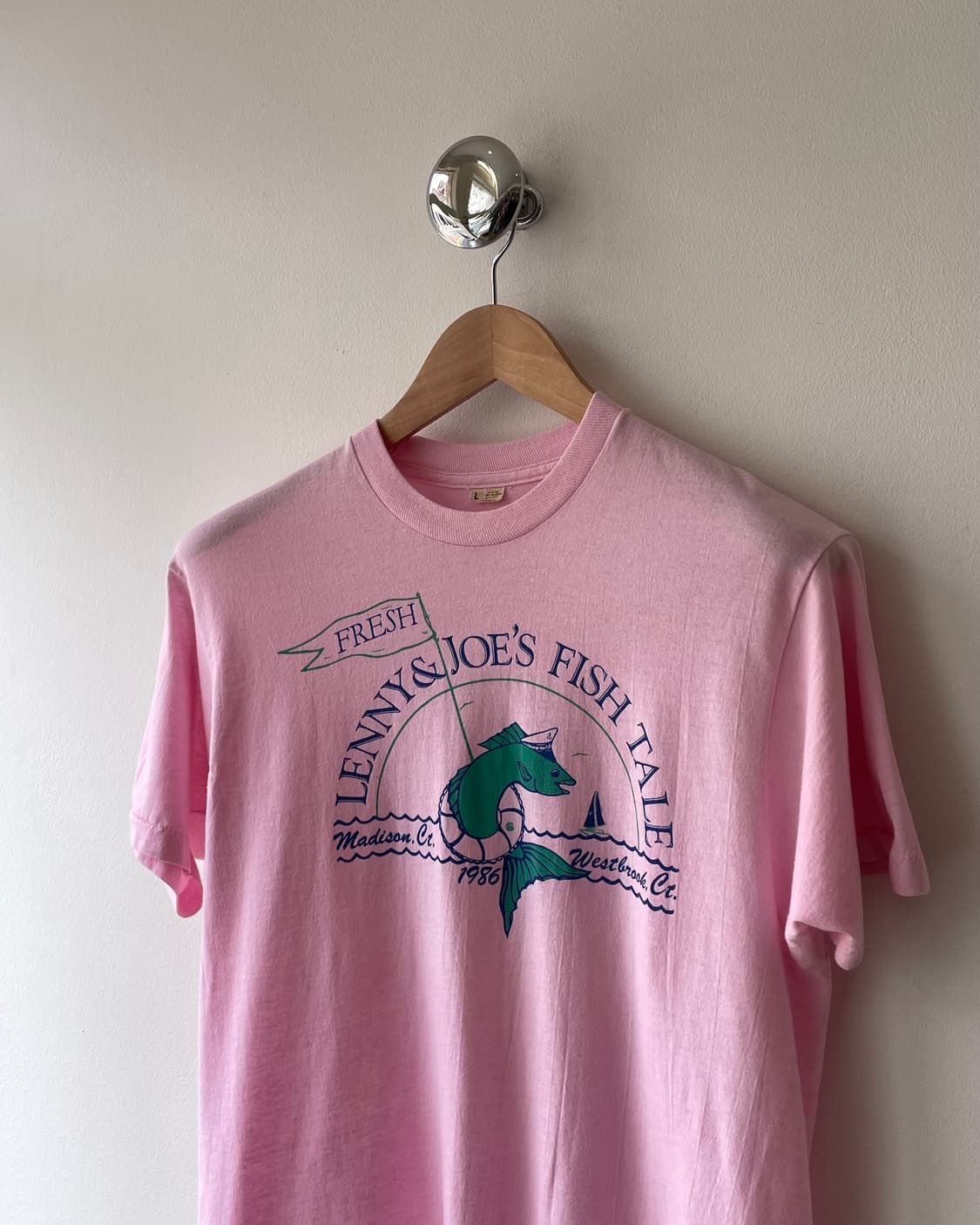 80’s “Lenny&Joe's Fish Tale” 🐟 T-shirt 상품이미지4