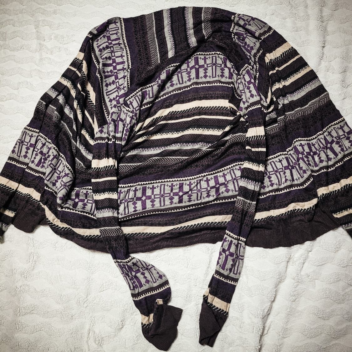 00s glamb Shawl Native Rayered Cardigan 상품이미지5