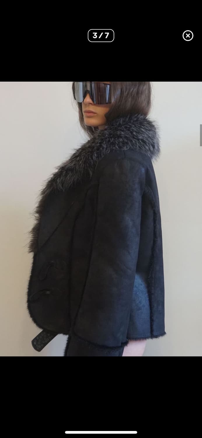 스컬프터 퍼자켓 블랙 상품이미지2