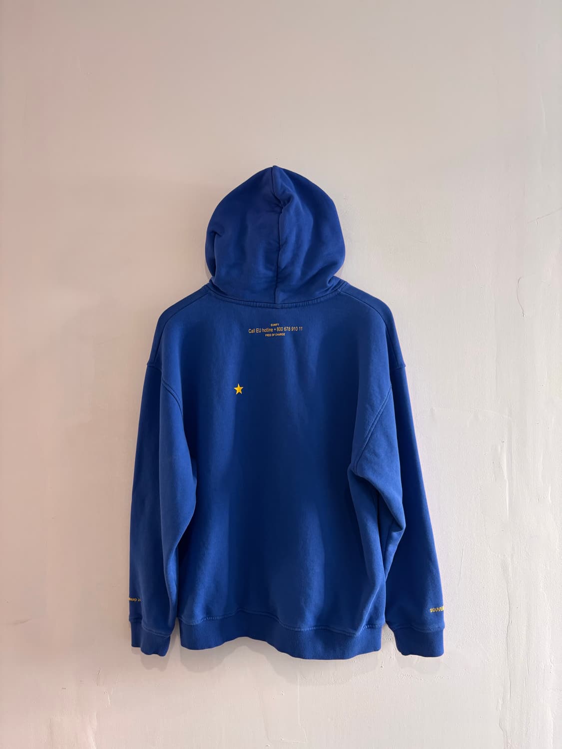 Souvenir official EU flag hoodie 상품이미지4